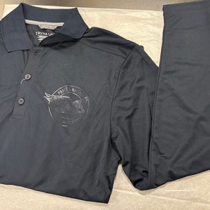 Polo manche Longue Marine Homme